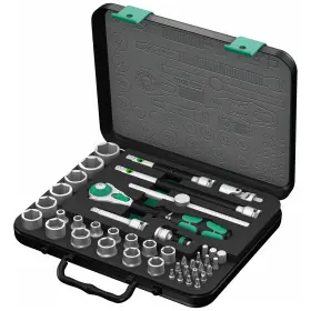 Wera 013288121141 Zyklop Metric 3/8 Inch Drive Speed Ratchet Set 43-piece