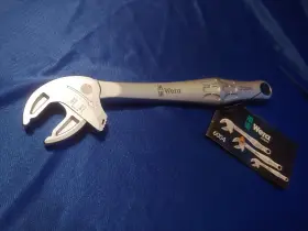 020101 Wera 023969213828 6004 Joker L 16mm - 19mm Self Setting Adjustable Spanner Wrench