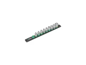 05005450001 Wera Tools - Magnetic Socket Rail B Imperial Zyklop Set 3/8ft