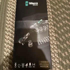 5004079051 Wera Tools 28pc 1/2in Drive 8100 Sc 9 Zyklop Speed Ratchet Set Imperial