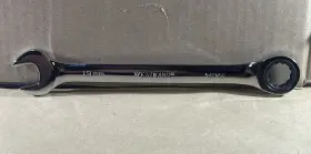 54pn59 Westward Ratcheting 19mm 12 Point Combination Wrench Fully Polished