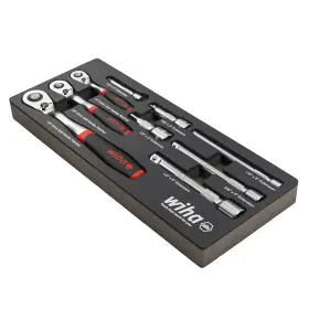 33388 Wiha Tools Softfinish Ratchet Tray Set 9 Pc