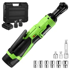 Workbless B0fn4gs8nc 3/8 Electric Ratchet Wrench Set 12v Cordless Power Socket