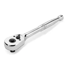 071081 Workpro 3/8-inch Drive Ratchet Quick-release Reversible 3/8 Inch Silver Black