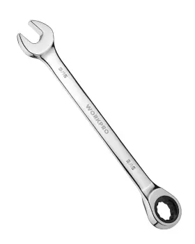 073960 Workpro 9/16 Inch Ratcheting Combination Wrench Sae Cr-v Constructed 14.29 Mm