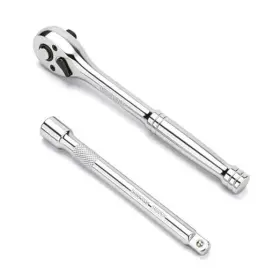 Wranix Wr25011 Drive Ratchet Wrench Set 90t Quick-release Reversible Cr-mo 3/8 Inch
