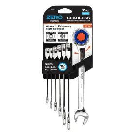 Zerodegree 035794381417 Zero Degree Metric Ultra-precise Gearless Ratchet Wrench Set 7-piece