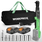 Workprox 20V Cordless Electric Ratchet Wrench Kit 1/2" 74FT-LBS 250RPM Battery New. Price: $89.99.