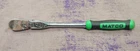 Matco Tools 12.5" Locking Flex Head Ratchet 3/8" Drive Green BRF128LFG Used. Price: $99.99.