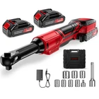 Cordless Ratchet Wrench 3/8 60FT-LBS 21V 2X2.0AH Battery Vkdemer Electric 400RPM New. Price: $124.99.
