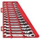 Milwaukee 48229413 15PC Sae Flex Head Ratcheting Wrench Set New. Price: $333.75.