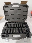 Gearwrench 39 Pc 1/2" Drive 6 Point Standard & Deep Impact Sae Socket Set 84947N New. Price: $109.65.