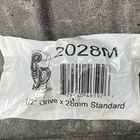 Grey Pneumatic 2028M 1/2" Drive X 28MM Standard Socket New. Price: $14.64.
