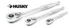 New Husky 72-TOOTH Pro Ratchets 1/4", 3/8" 1/2" Drives, Choose Size Set. Price: $49.95.