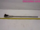 Urrea 5849 1" Drive Reversible Ratchet, Chrome Plated Used. Price: $132.10.