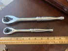 Husky Piece Ratchet Set 1/2 & 3/8 With Quick Release, Full Polish Used. Price: $29.95.