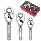 Tommars Stubby Ratchet Set 1/4 3/8 1/2 Drive 72 Tooth Quick Release Cr-v New. Price: $83.99.
