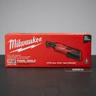 New Milwaukee 2457-20 M12 3/8" Cordless Ratchet 12V Lithium-ion Tool Only. Price: $79.99.