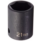 Grey Pneumatic 2021M 1/2" Drive 21MM Standard Impact Socket New. Price: $11.35.