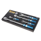 Titan 12175 Swivel Head And Flat Ratchet Set, 90 Tooth, 5-PIECES New. Price: $195.81.