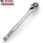 1/4 Inch Drive Ratchet Wrench 72 Tooth Quick Release Reversible Steel From Usa New. Price: $10.88.