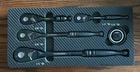 Husky Metric/sae Ratchet Set 1/4" 3/8" 1/2" Ultra Narrow 3.6 Arch Swing 5 Piece Open. Price: $89.99.