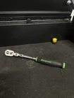 Snap On THRLX72 1/4 Drive Quick Release Locking Flex Head Ratchet Green Soft Used. Price: $167.73.