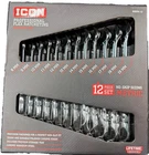 Icon WRFM-12 Professional Flex Metric Ratcheting Wrench Set Piece 56427 New. Price: $106.21.