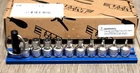 Vim 10PC 1/4 Metric Stubby Hex Bit Driver Socket Set W/magrail 2-10MM SHM400A New. Price: $55.79.
