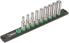 Wera Zyklop Magnetic Socket Rail Deep Set 1/4" Drive 9 Pieces 05005410001 New. Price: $76.63.