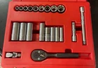 Proto Professional J52134 Socket Set 3/8" Drive 6 Point Fractional Used. Price: $70.00.