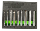 Vim Tools EDM400A 9 Piece 1/4" Drive Mm 6 Point Metric Extra Deep Sockets New. Price: $97.49.
