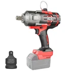 Autojare Cordless Impact Wrench 3/4 Inch Brushless High Torque 1475 Red New. Price: $140.16.