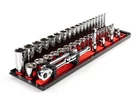 Tekton SKT13201 3/8 Inch Drive 6-POINT Socket And Ratchet Set With Rails New. Price: $150.00.