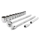 Crescent Piece Mechanics Tool Set 3/4" Drive 12 Point - CTK14SAEN Open. Price: $161.35.
