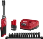 New Milwaukee 3050-21 M12 Fuel Insider Ratchet Extended Reach Box Kit Ho 2.5AH. Price: $289.99.