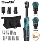 Seesii 3/8" Extended Cordless Electric Ratchet Wrench 54N.M Brushless 2XBATTERY New. Price: $59.99.