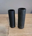Grey Pneumatic 2028D 1/2" Drive X 7/8" & 2024D 3/4" Deep Sockets Open. Price: $26.00.