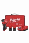 Milwaukee 3049-22 M12 Fuel 3/8" Sub Compact Impact Wrench Friction Ring Kit New. Price: $317.50.