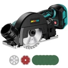 Demima 4 Brushless Cordless Cut-off Tool Compatible Makita 18V Battery 500W New. Price: $101.23.
