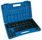 24-PIECE 1/2 In. Drive Deep Socket Set 1324D Grey Pneumatic Metal Black New. Price: $284.90.