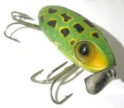 Vintage Wright Mcgill Hawk Fishing Lure Leopard Frog Spot Color. Price: $19.95.