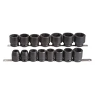 Proto J73105 Impct Skt St,steel,blk OXD,3/4- 5/8 In 5PZN8 New. Price: $441.08.