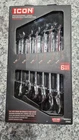 New Icon Metric Professional Large Reversible Ratchet Wrench Set WRRM-6 57992. Price: $159.00.
