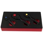 3PC Stubby Ratchet Set 1/4 3/8 1/2 Drive 72T 5 Swing Quick Release Handles New. Price: $24.90.