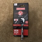 Craftsman V-series Ratchet 1/4 Inch Drive Stubby New. Price: $19.99.