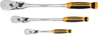 Gearwrench 81298T 1/4", 3/8" & 1/2" Drive 90 Tooth Lockin Flex Head Ratchet Set New. Price: $125.52.