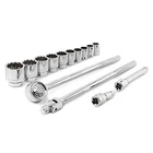 Crescent Piece 3/4" Drive 12 Pt Standard Mechanics Tool Set - CTK14SAEN New. Price: $134.00.