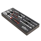 Wiha Tools 33388 Softfinish Ratchet Tray Set, 9-PIECE New. Price: $109.98.