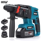 Hormy 18 Volt Bl 1" Sds Plus Rotary Hammer With 2 Li-ion Battery Charger Set New. Price: $103.54.